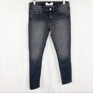 IRO Tessa Adjuste Low rise in black jeans